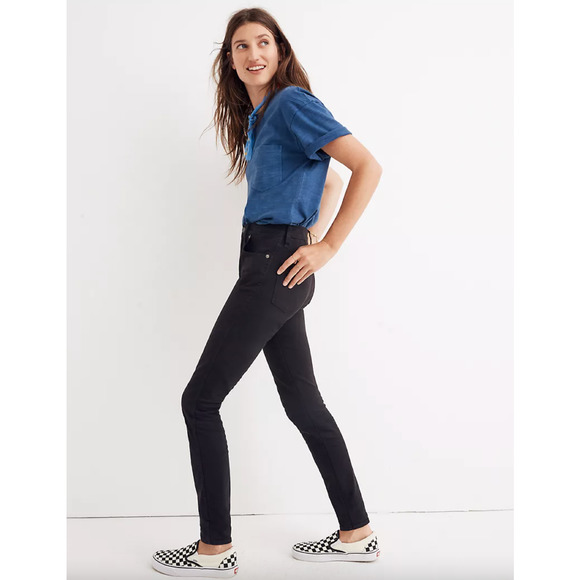 Madewell Women's Skinny Jeans - Black - Picture 3 of 11